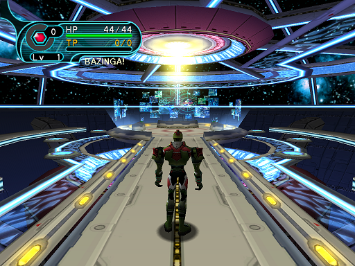 Phantasy Star Online - Principal's Office - A HUcast enters the Principal's office only to find it empty